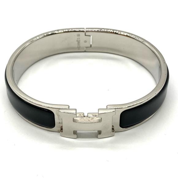 HERMES Black Bracelet - Picture 1 of 6